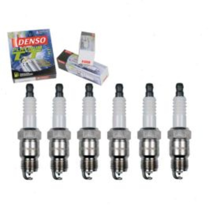 6 pc DENSO Platinum TT Spark Plugs for 1968-1982 Chevrolet C20 Suburban 4.1L 4.8L L6