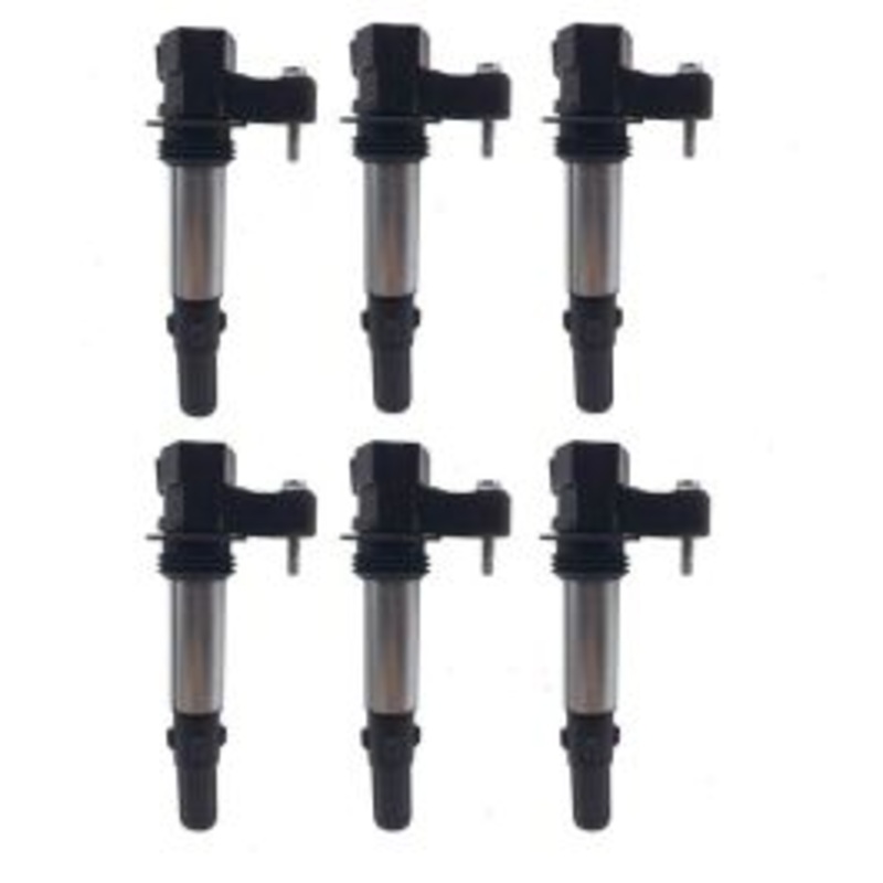 6 pc Hitachi Ignition Coils for 2005-2008 Buick Allure 3.6L V6