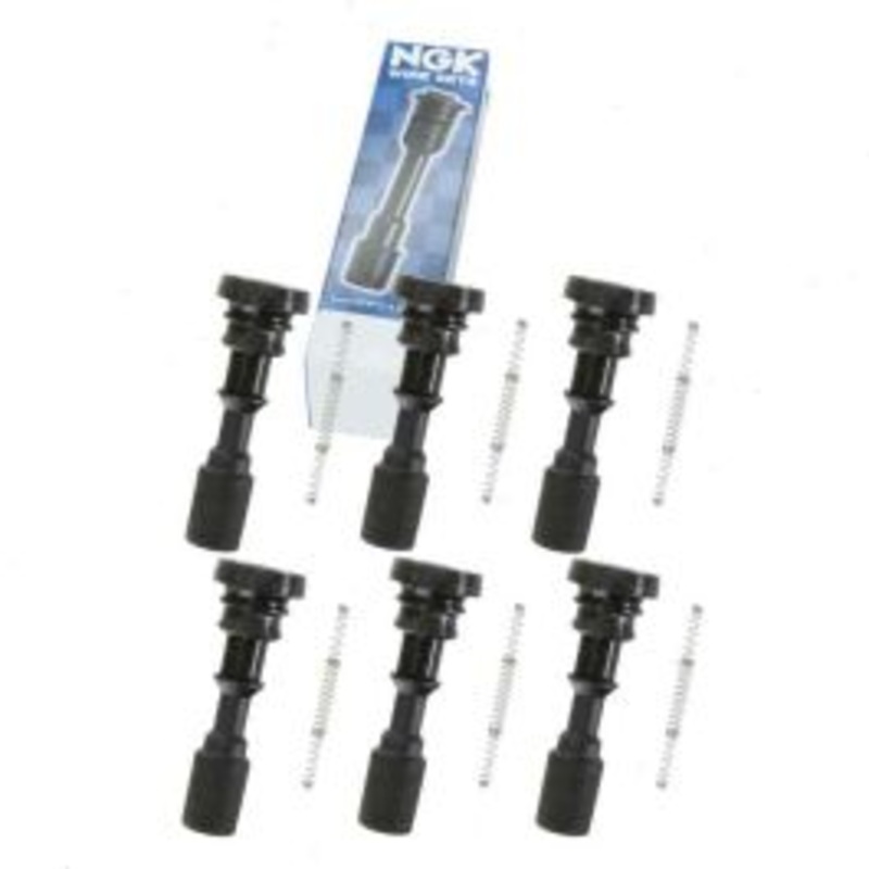 6 pc NGK 58951 Ignition Coil Boots