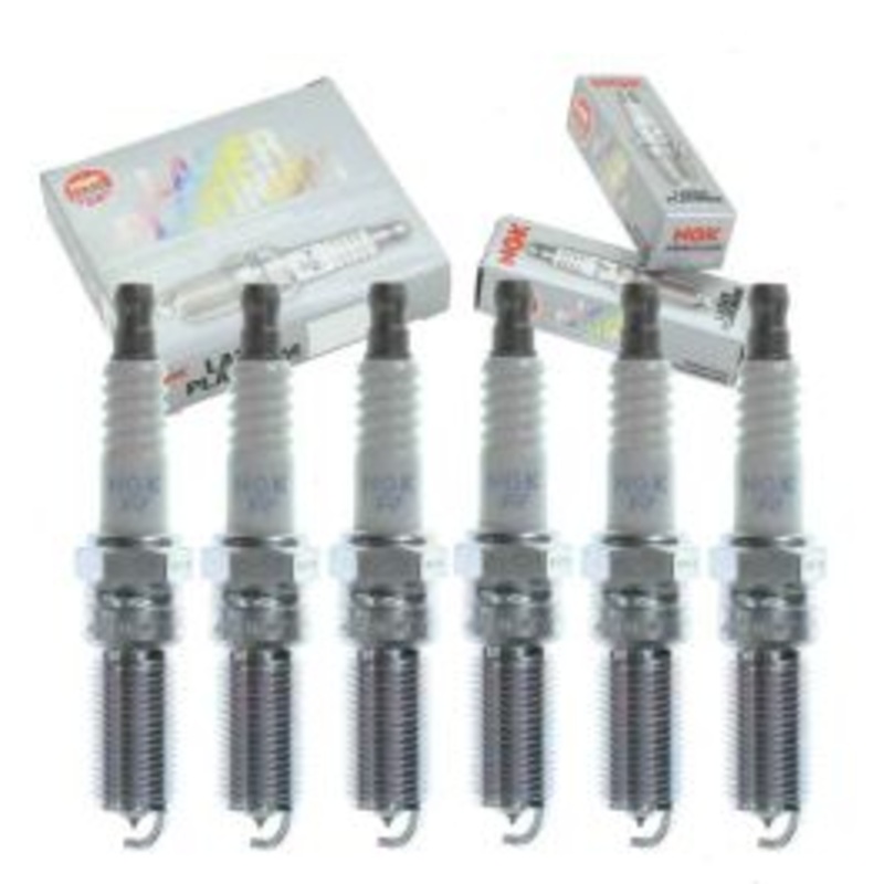 6 pc NGK Laser Platinum Spark Plugs for 2015-2021 Ford Transit-350 3.5L 3.7L V6