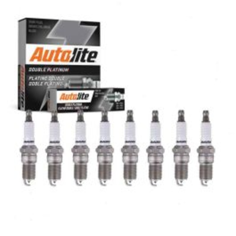 8 pc Autolite Double Platinum Spark Plug for 1996 GMC K2500