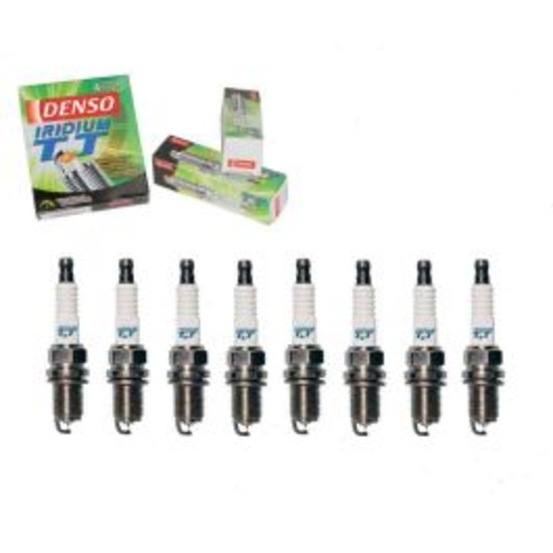 8 pc DENSO Iridium TT Spark Plugs for 1985-1987 Oldsmobile Cutlass Salon 5.0L V8