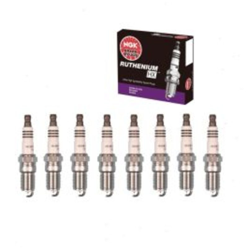 8 pc NGK Ruthenium HX Spark Plugs for 2003-2014 Ford E-150 4.6L 5.4L V8