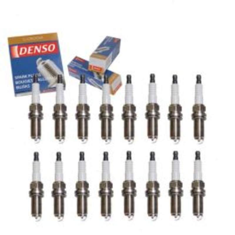 16 pc DENSO Standard U-Groove Spark Plugs for 2009-2010 Dodge Ram 1500 5.7L V8
