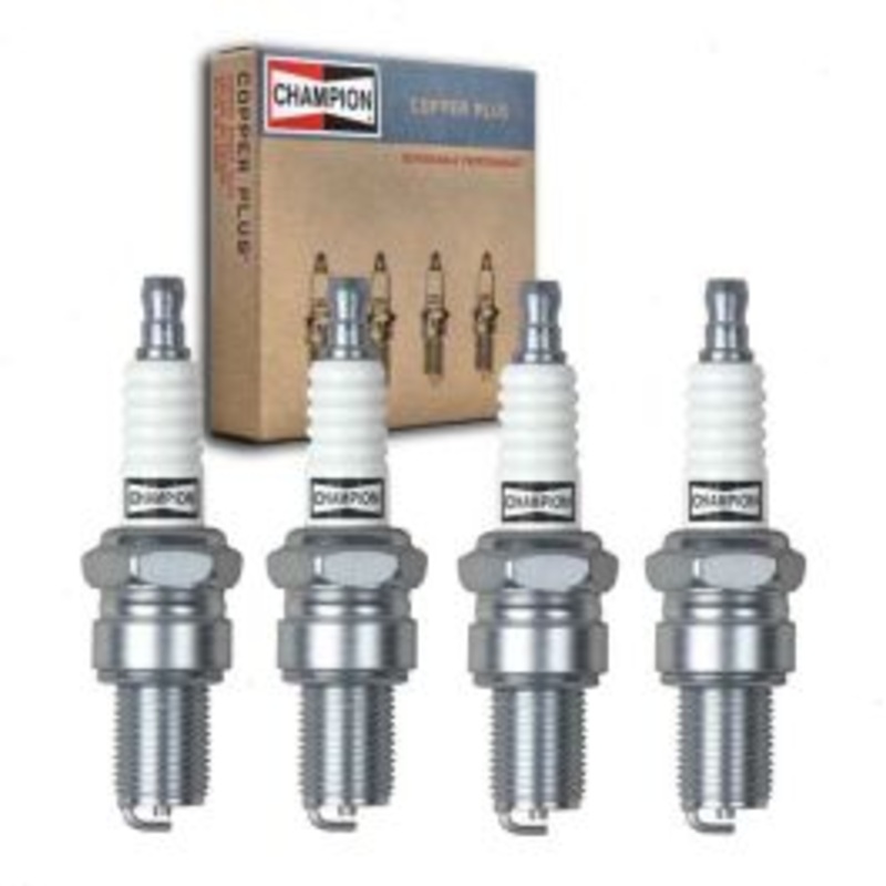 4 pc Champion Copper Plus Spark Plugs for 1959-1964 Austin Cambridge 1.5L 1.6L L4
