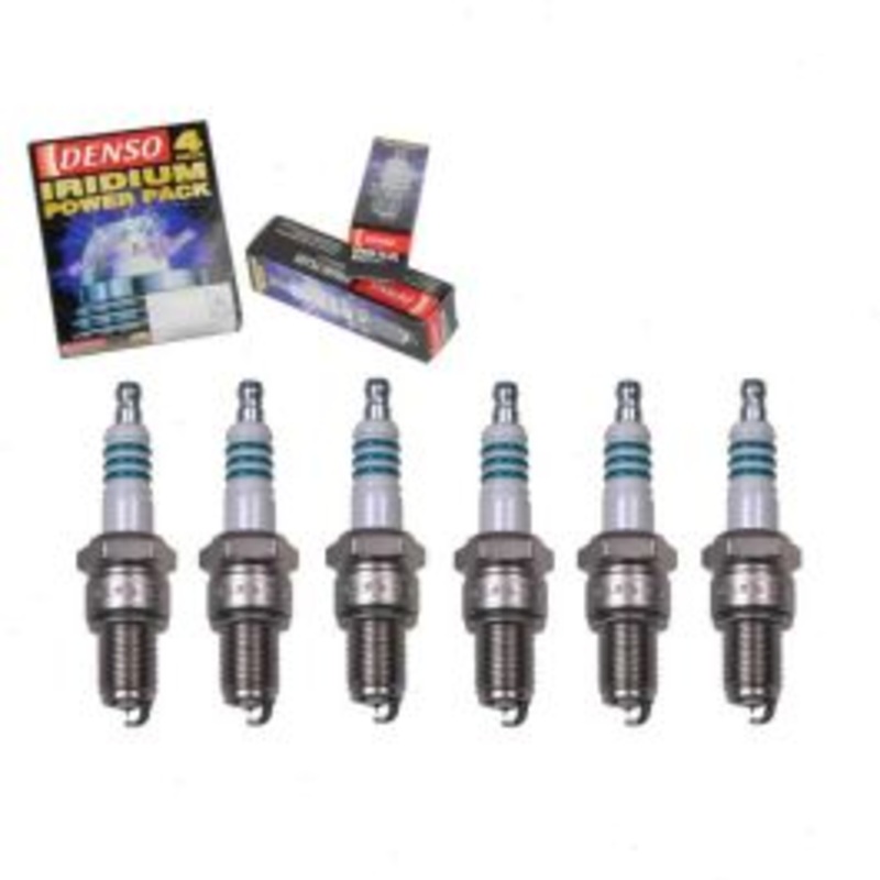 6 pc DENSO Iridium Power Spark Plugs for 1964-1970 Dodge A100 Truck 2.8L 3.2L 3.7L L6