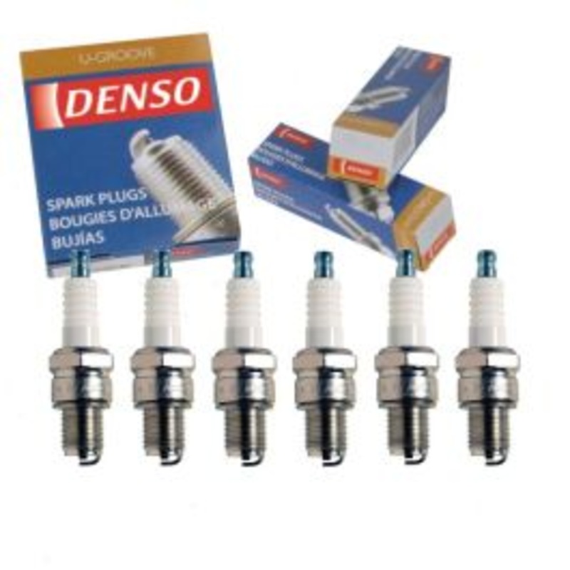 6 pc DENSO Standard U-Groove 3025 W16ES-U Spark Plugs