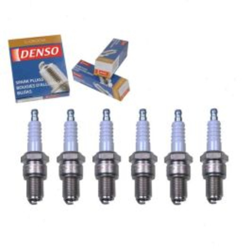 6 pc DENSO Standard U-Groove Spark Plugs for 1978-1979 Porsche 930 3.3L H6