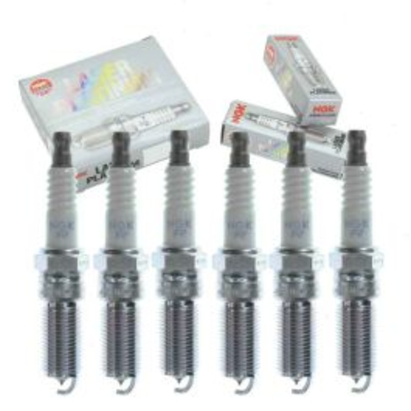 6 pc NGK Laser Platinum Spark Plugs for 2013-2020 Ford Police Interceptor Utility 3.3L 3.7L V6