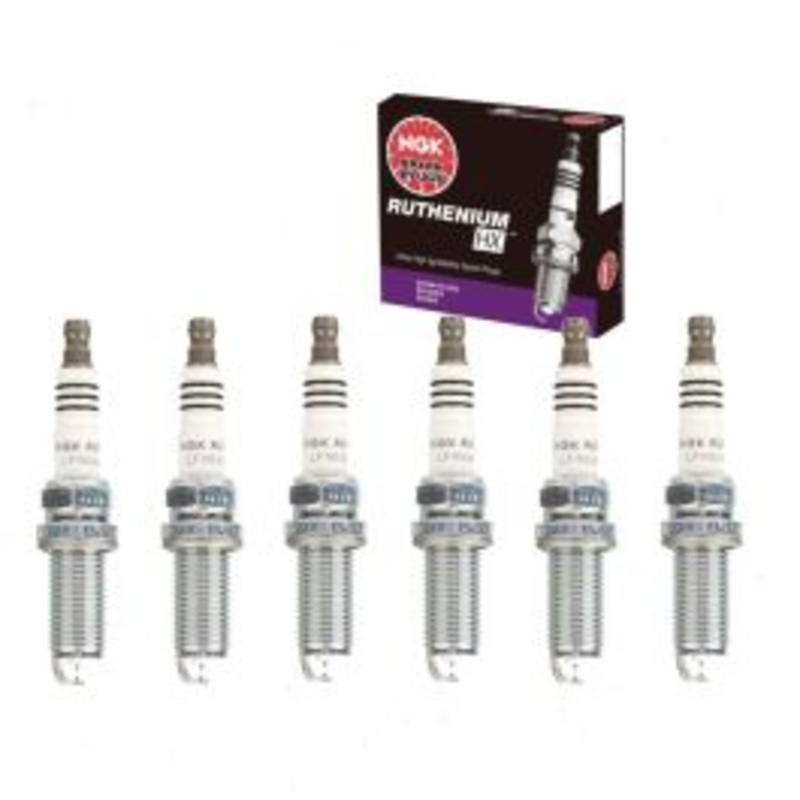 6 pc NGK Ruthenium HX Spark Plugs for 2007-2015 Lexus GS350 3.5L V6