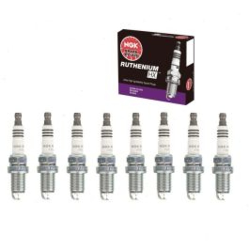 8 pc NGK Ruthenium HX Spark Plugs for 1998-2009 Jaguar Vanden Plas 4.0L 4.2L V8