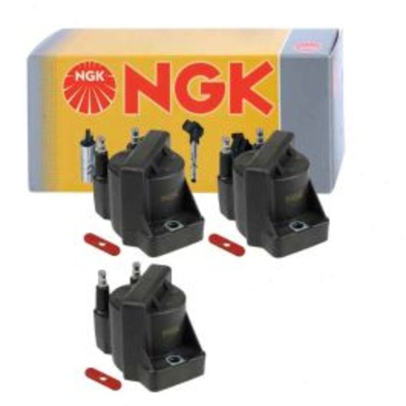 3 pc NGK Ignition Coils for 1993-1995 Isuzu Rodeo 3.2L V6