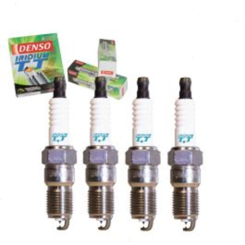 4 pc DENSO Iridium TT Spark Plugs for 1986-1991 Ford Taurus 2.5L L4
