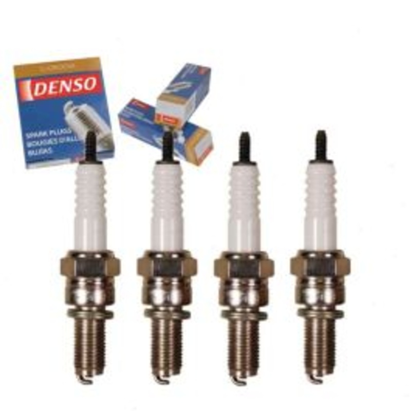 4 pc DENSO Standard U-Groove Spark Plugs for 1983-1984 Toyota Starlet 1.3L L4