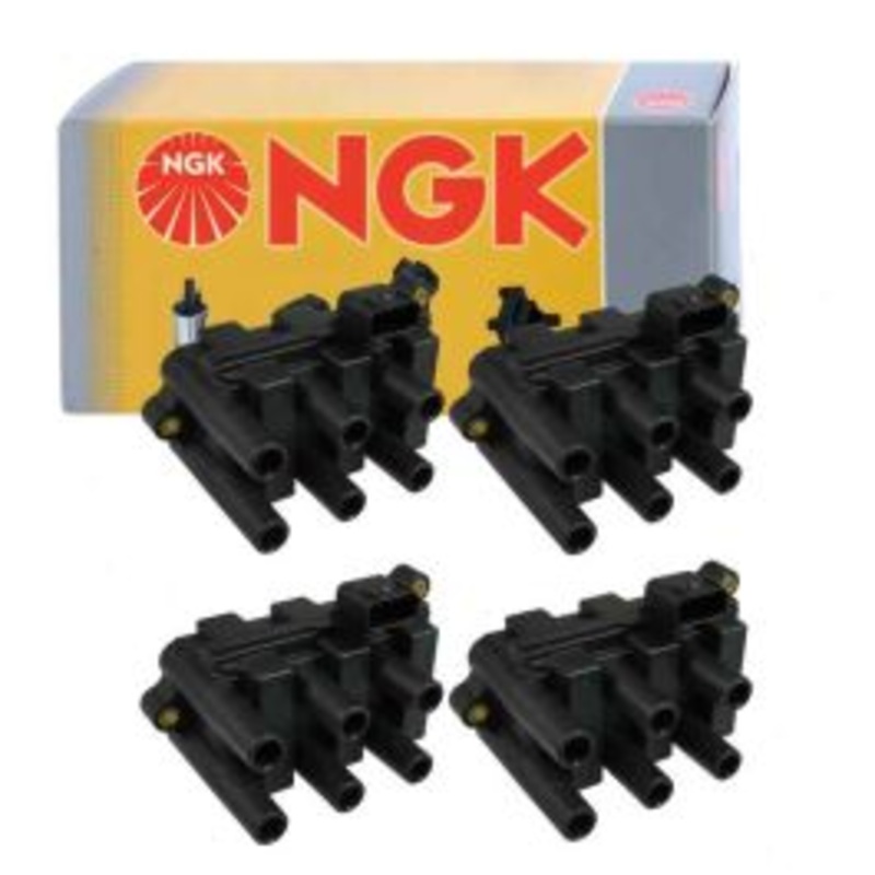 4 pc NGK 49001 U2023 Ignition Coils