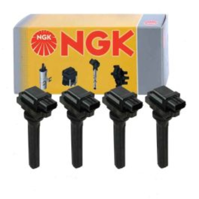 4 pc NGK Ignition Coils for 2002-2007 Suzuki Aerio 2.0L 2.3L L4