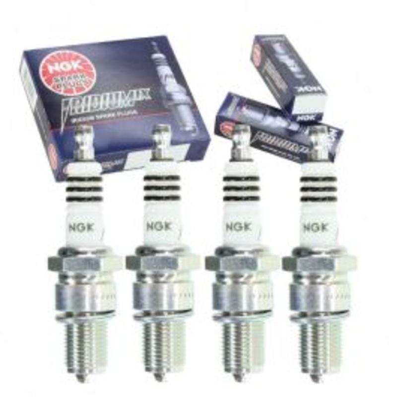 4 pc NGK Iridium IX 6664 BR7EIX Spark Plugs