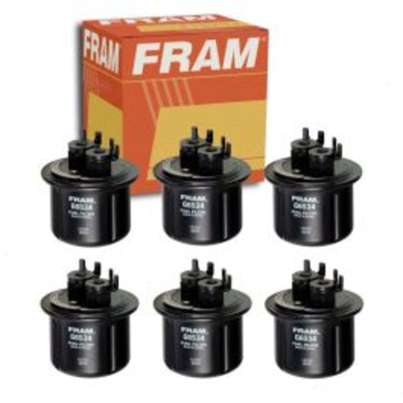 6 pc FRAM G6534 Fuel Filters