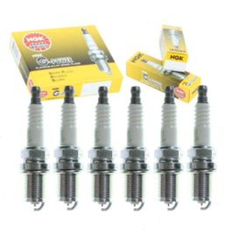 6 pc NGK G-Power Spark Plugs for 2003 Isuzu Rodeo Sport 3.2L V6