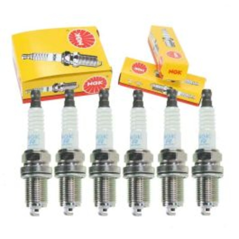 6 pc NGK Standard Spark Plugs for 1994-1996 Honda Passport 3.2L V6