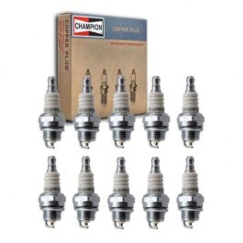 10 pc Champion Copper Plus 853 CJ7Y Spark Plugs