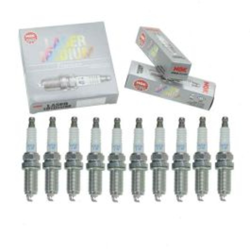 10 pc NGK Laser Iridium 6176 DILFR6D11 Spark Plugs