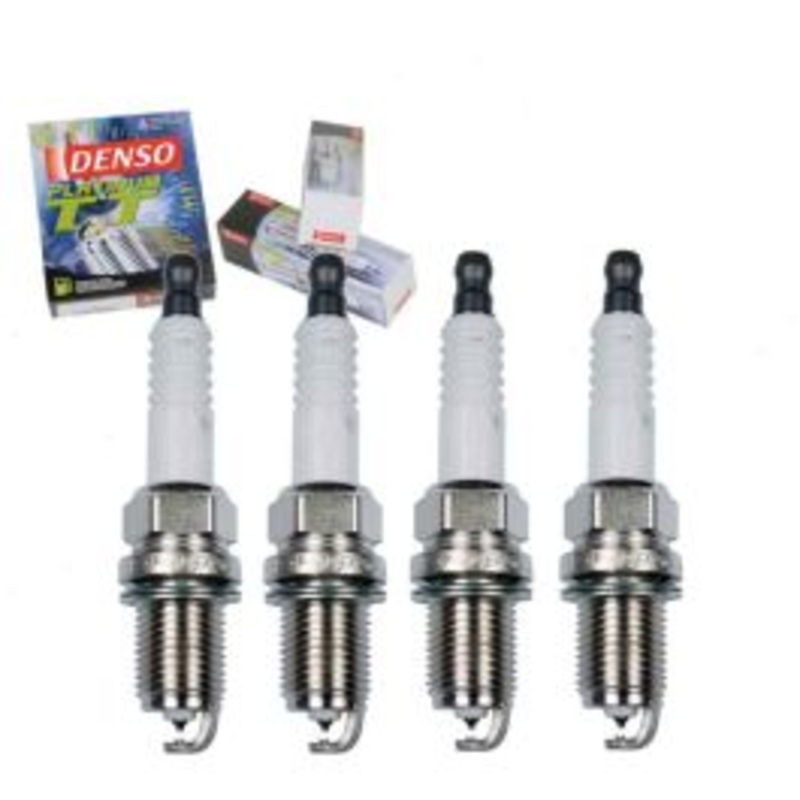 4 pc DENSO Platinum TT Spark Plugs for 1999-2002 Saturn SL 1.9L L4