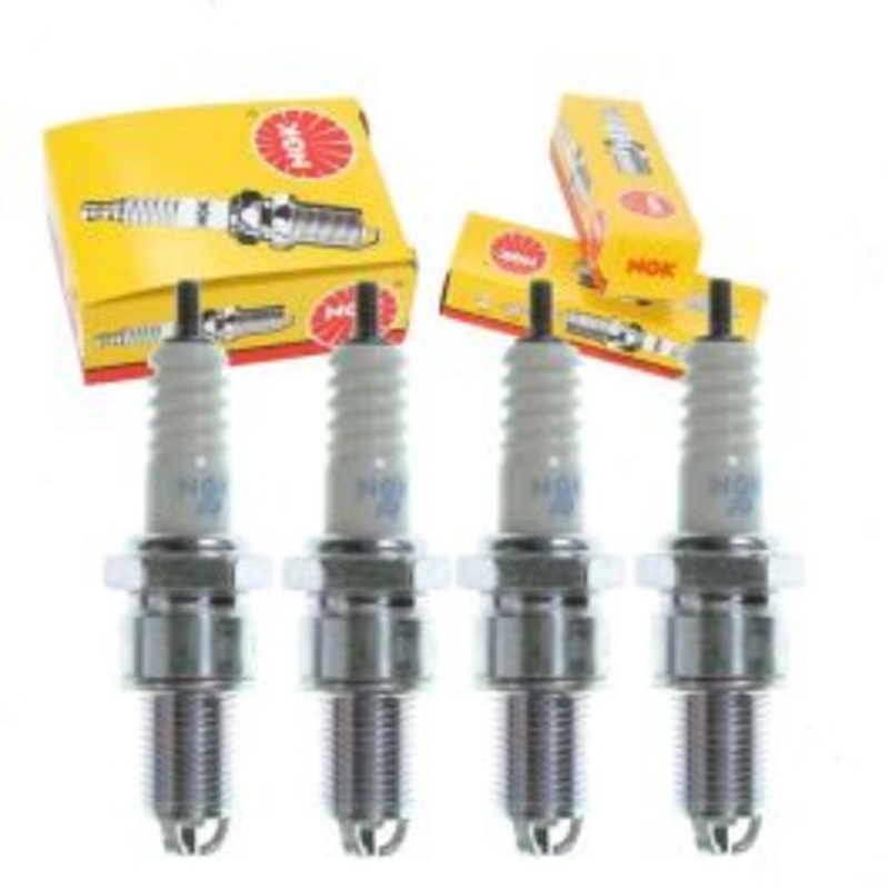 4 pc NGK Standard Spark Plugs for 1988-1990 Audi 80 2.0L L4