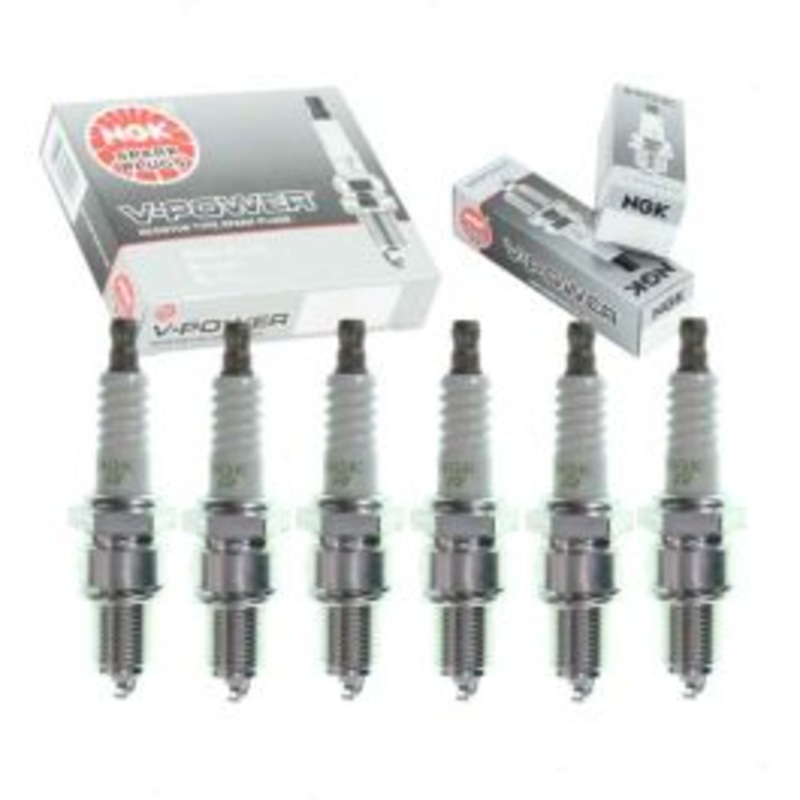 6 pc NGK V-Power Spark Plugs for 1980-1983 Nissan 280ZX 2.8L L6
