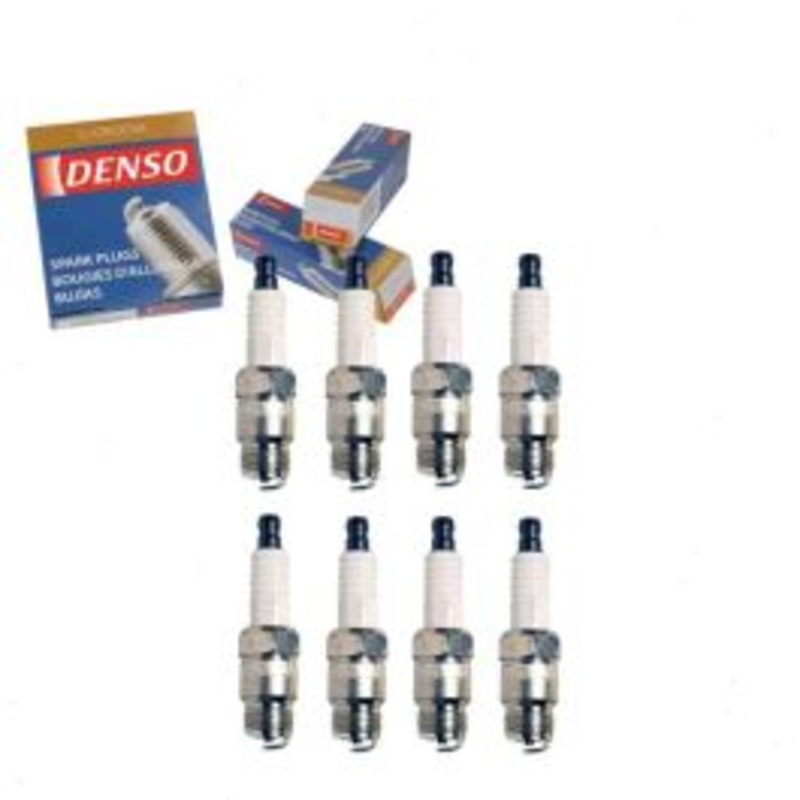 8 pc DENSO Standard U-Groove Spark Plugs for 1973-1975 Chevrolet Laguna 5.7L 6.6L 7.4L V8