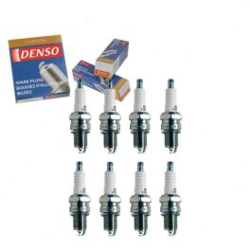 8 pc DENSO Standard U-Groove Spark Plugs for 1984-1987 Rolls-Royce Camargue 6.8L V8