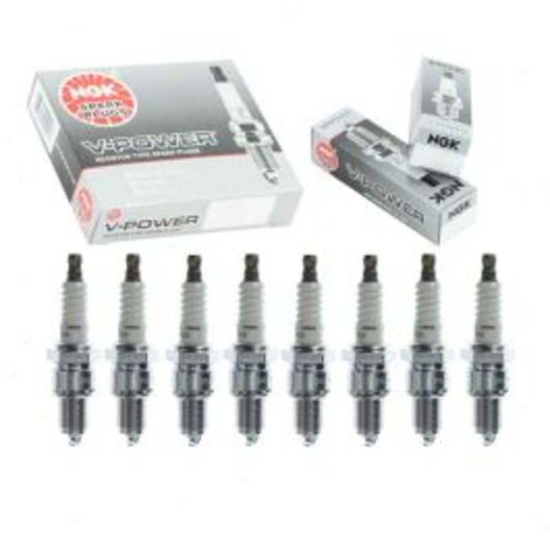 8 pc NGK V-Power Spark Plugs for 1978-1981 Dodge D450 5.9L V8