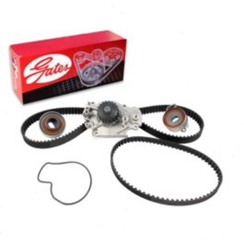 Gates PowerGrip Timing Belt Kit with Water Pump for 1992-1996 Honda Prelude 2.3L L4
