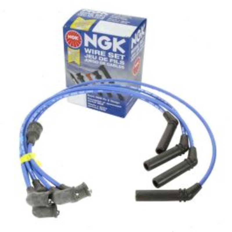 NGK Spark Plug Wire Set for 1989-1991 Eagle Vista 2.0L L4