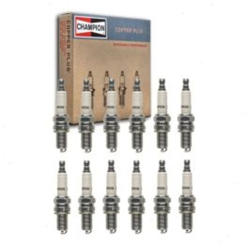 12 pc Champion Copper Plus Spark Plugs for 2002-2004 Ferrari 456 M GTA 5.5L V12