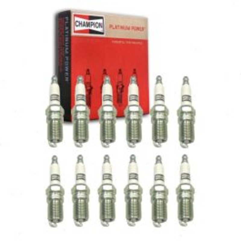 12 pc Champion Platinum Spark Plugs for 1993 Jaguar XJRS 6.0L V12