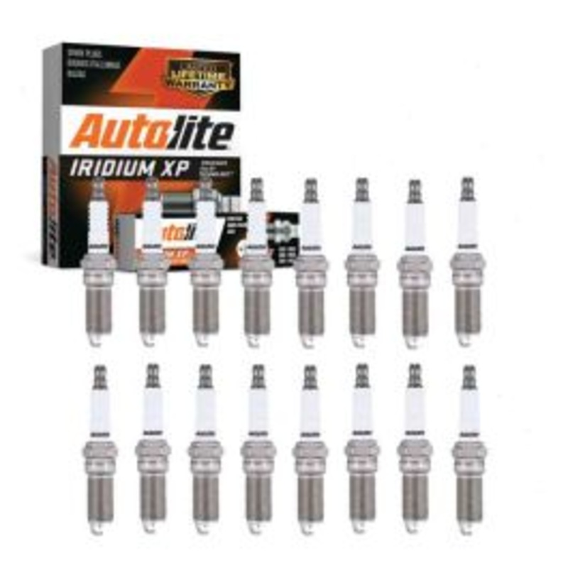 16 pc Autolite Iridium XP Spark Plug for 2010-2014 Ford F-150 6.2L V8