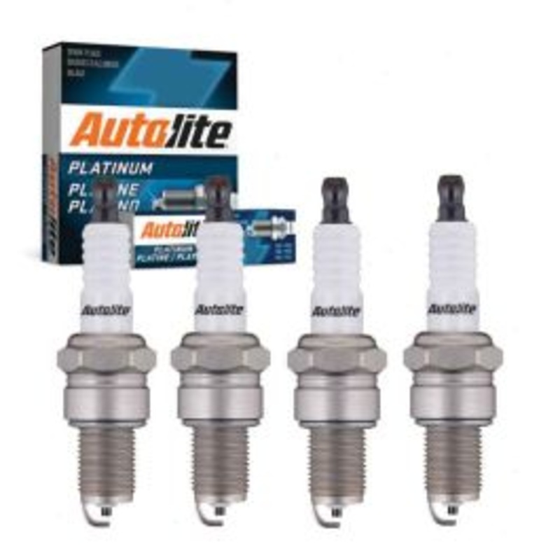 4 pc Autolite Platinum Spark Plug for 1975-1989 Volkswagen Scirocco