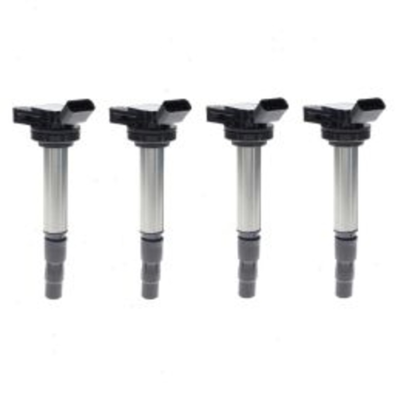 4 pc Hitachi Ignition Coils for 2009-2017 Toyota Corolla 1.8L L4