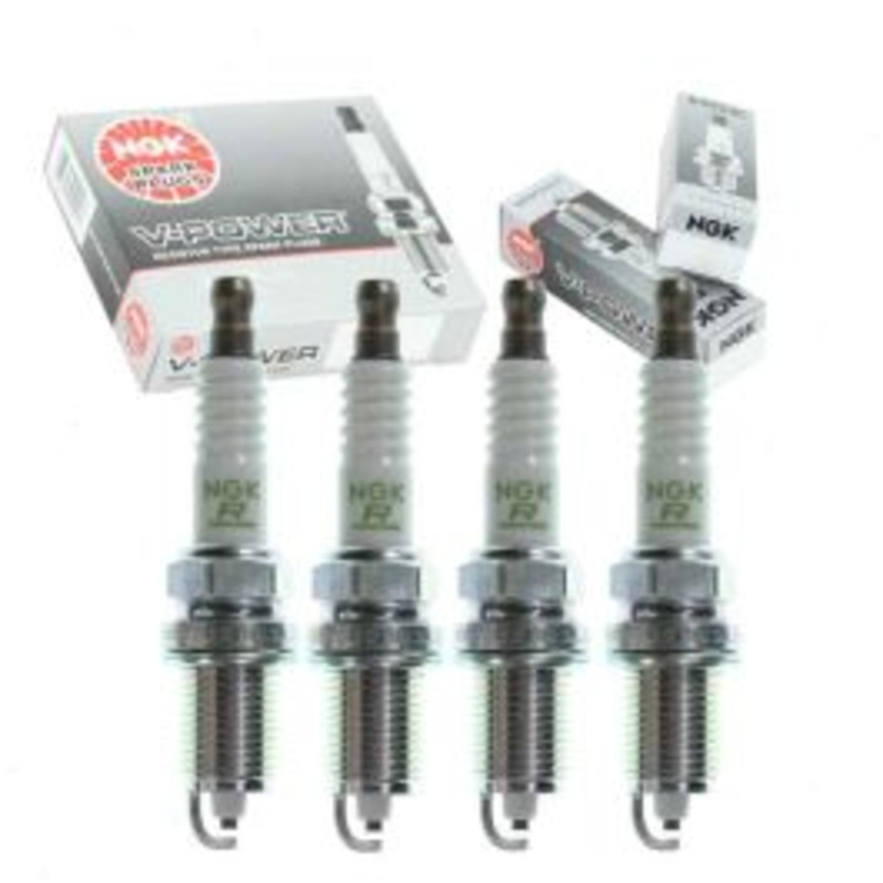 4 pc NGK V-Power Spark Plugs for 1999-2003 Mazda Protege 1.6L L4