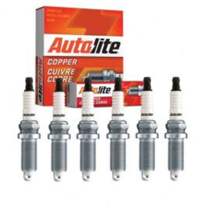 6 pc Autolite Copper Core 6003 Spark Plugs