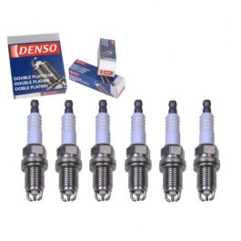 6 pc DENSO Double Platinum Spark Plugs for 2000 Toyota Sienna 3.0L V6