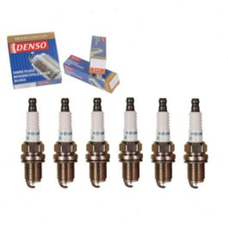 6 pc DENSO Iridium Long Life Spark Plugs for 2002 Audi S4 2.7L V6