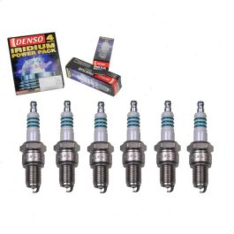 6 pc DENSO Iridium Power Spark Plugs for 1963-1973 Jeep J-2500 3.8L 4.2L L6