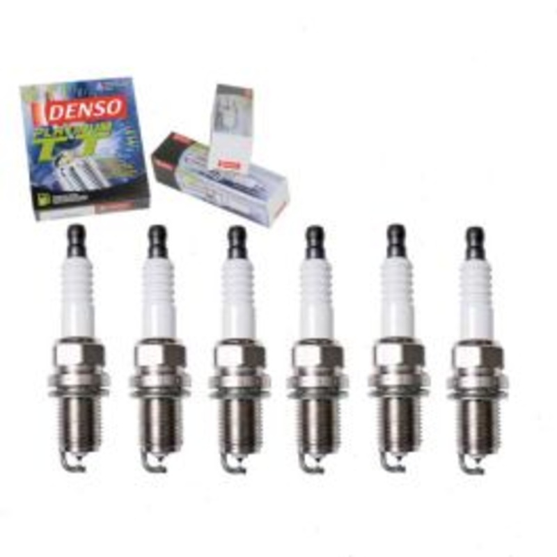 6 pc DENSO Platinum TT Spark Plugs for 1990-1995 Mazda 929 3.0L V6