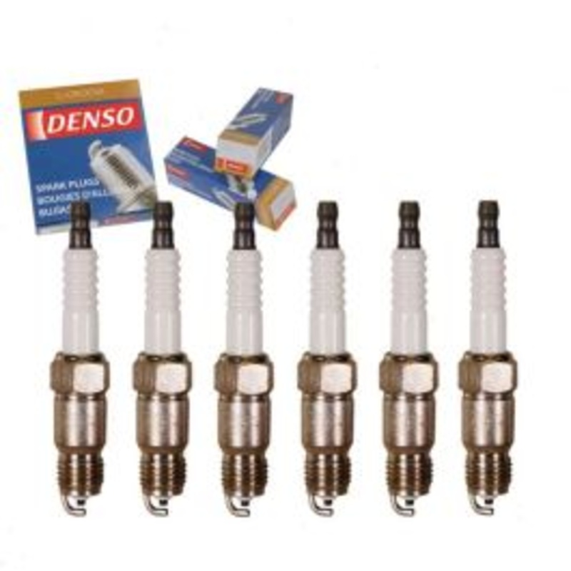 6 pc DENSO Standard U-Groove Spark Plugs for 1991 GMC Syclone 4.3L V6