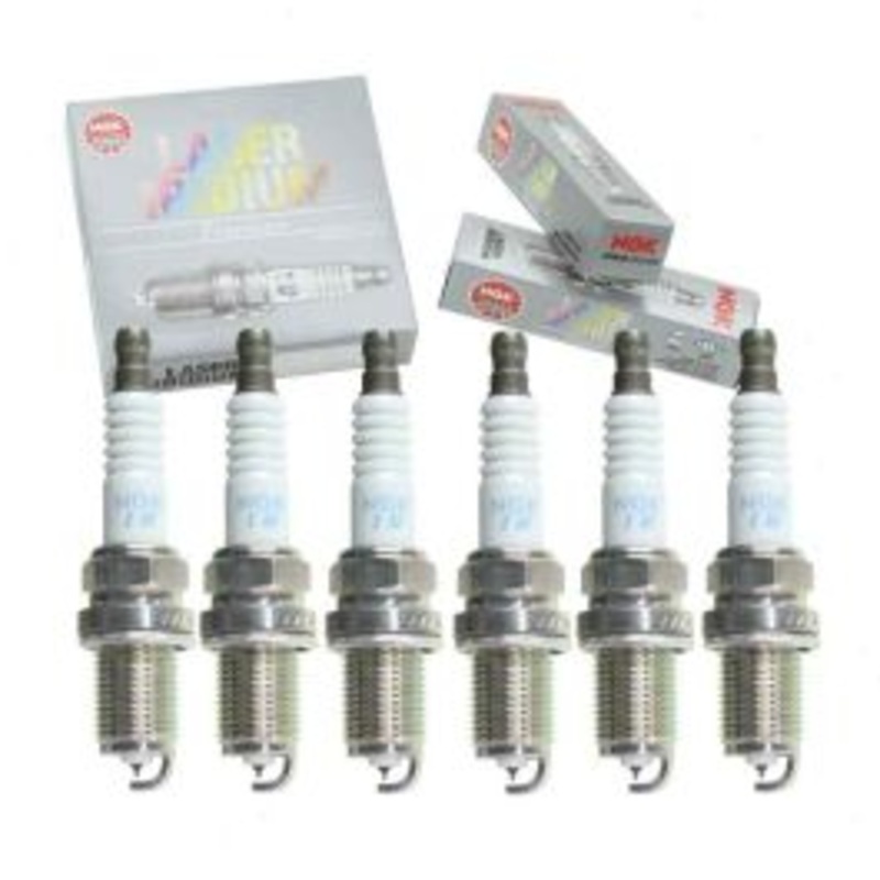 6 pc NGK Laser Iridium Spark Plugs for 2004-2005 Mitsubishi Eclipse 3.0L V6