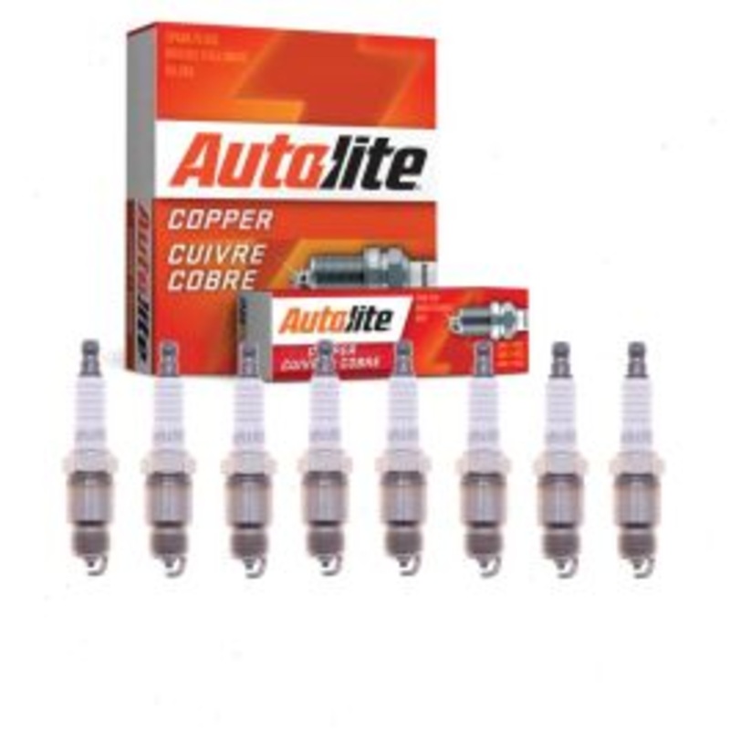 8 pc Autolite Copper Core Spark Plugs for 1982 Ford LTD 5.8L V8