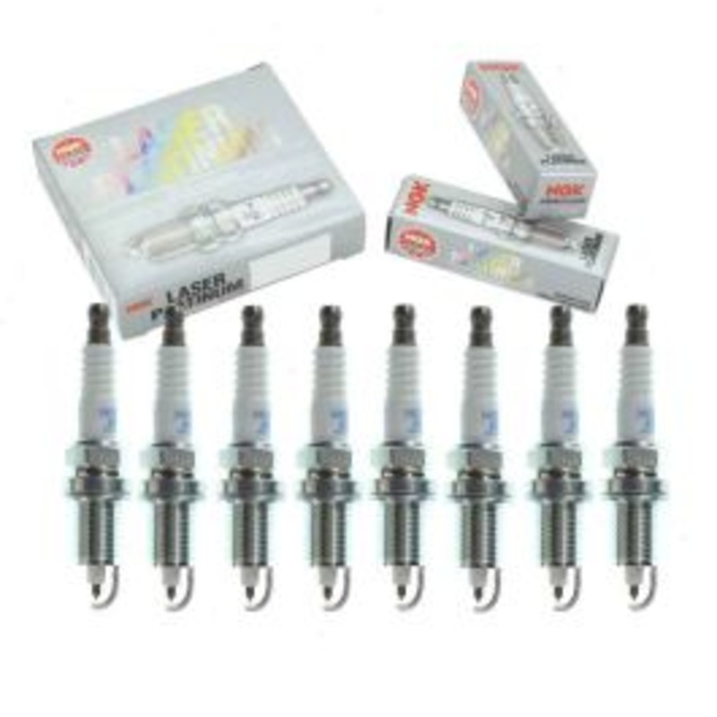8 pc NGK Laser Platinum 7696 PZFR6H Spark Plugs