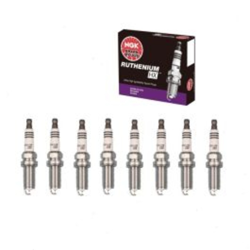 8 pc NGK Ruthenium HX Spark Plugs for 2009-2011 Kia Borrego 4.6L V8
